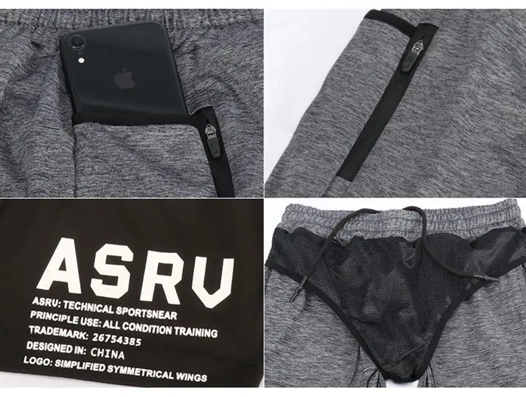 Утилита поле короткие 2019 Новая мужская для спортзала тренировочная молния