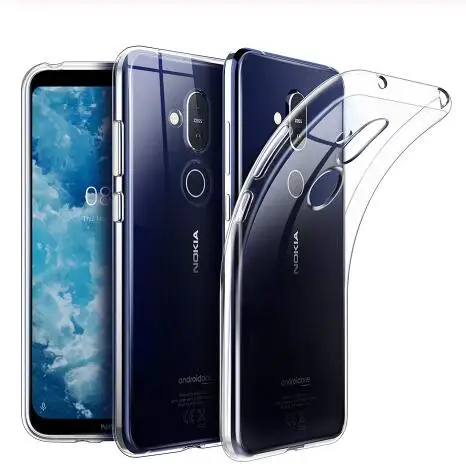 Clear TPU 3D мультяшный чехол для Nokia 8,1 7,1 6,1 5,1 3,1 2,1 7 Plus крышка из искусственной кожи чехол-портмоне с откидной крышкой чехол для Nokia 4,2 3,2 для детей возрастом 2, 3, 5, 6, 8, 9 - Цвет: Clear TPU