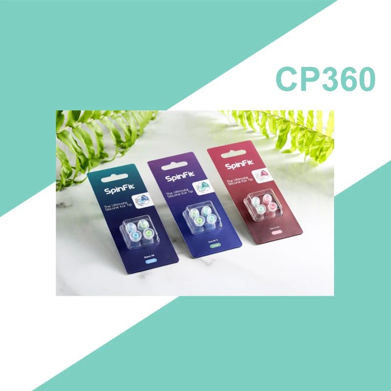 Силиконовые наушники DUNU SpinFit CP360 для настоящих беспроводных Bluetooth наушников CP 360 1
