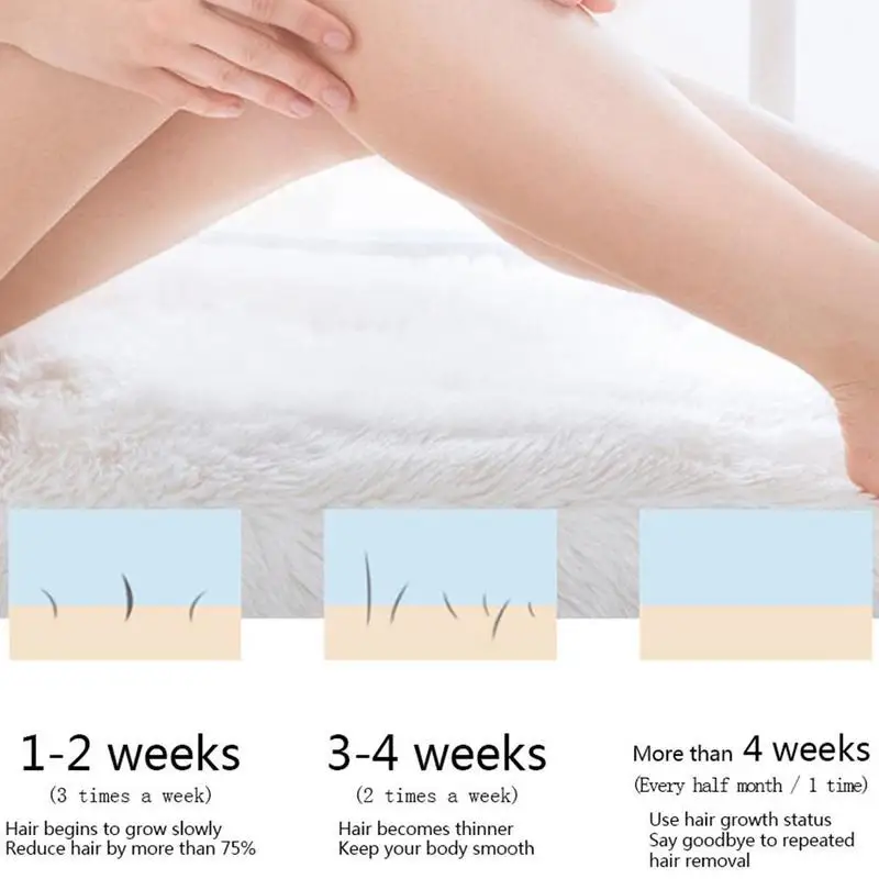 

Permanent Hair Growth Inhibitor Oil Hair Removal Painless Mild Legs Armpit Pubic Hair Smooth Depilation Body Face Bikini Se M5K0