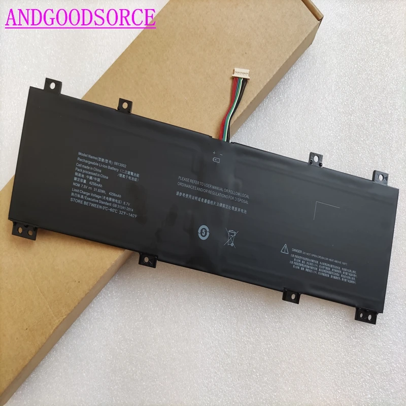 

Новый 0813002 Оригинальный аккумулятор для ноутбука Lenovo IdeaPad 100S-14IBR 14 "NC140BW1-2S1P 2ICP4/58/145 5B10K65026 7,6 V 31,92 Втч