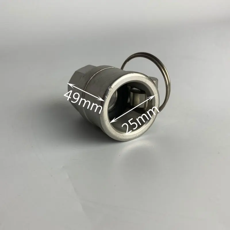 

DN15 1/2 Inch 316 304 Stainless TYPE D Homebrew Adapter BSPT Barb Camlock Quick Coupling Disconnect For Hose Pump Fittings