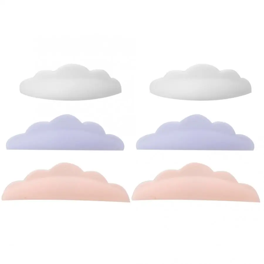 3 пары подушечек для наращивания ресниц под глазами силиконовая ресница