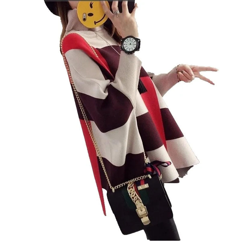 Женский осенний и зимний новый свитер Корейская версия свободного свитера цвет