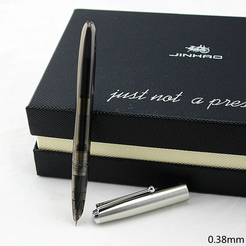 Высокое качество JINHAO 51A авторучка прозрачный 0 38 мм дополнительный тонкий