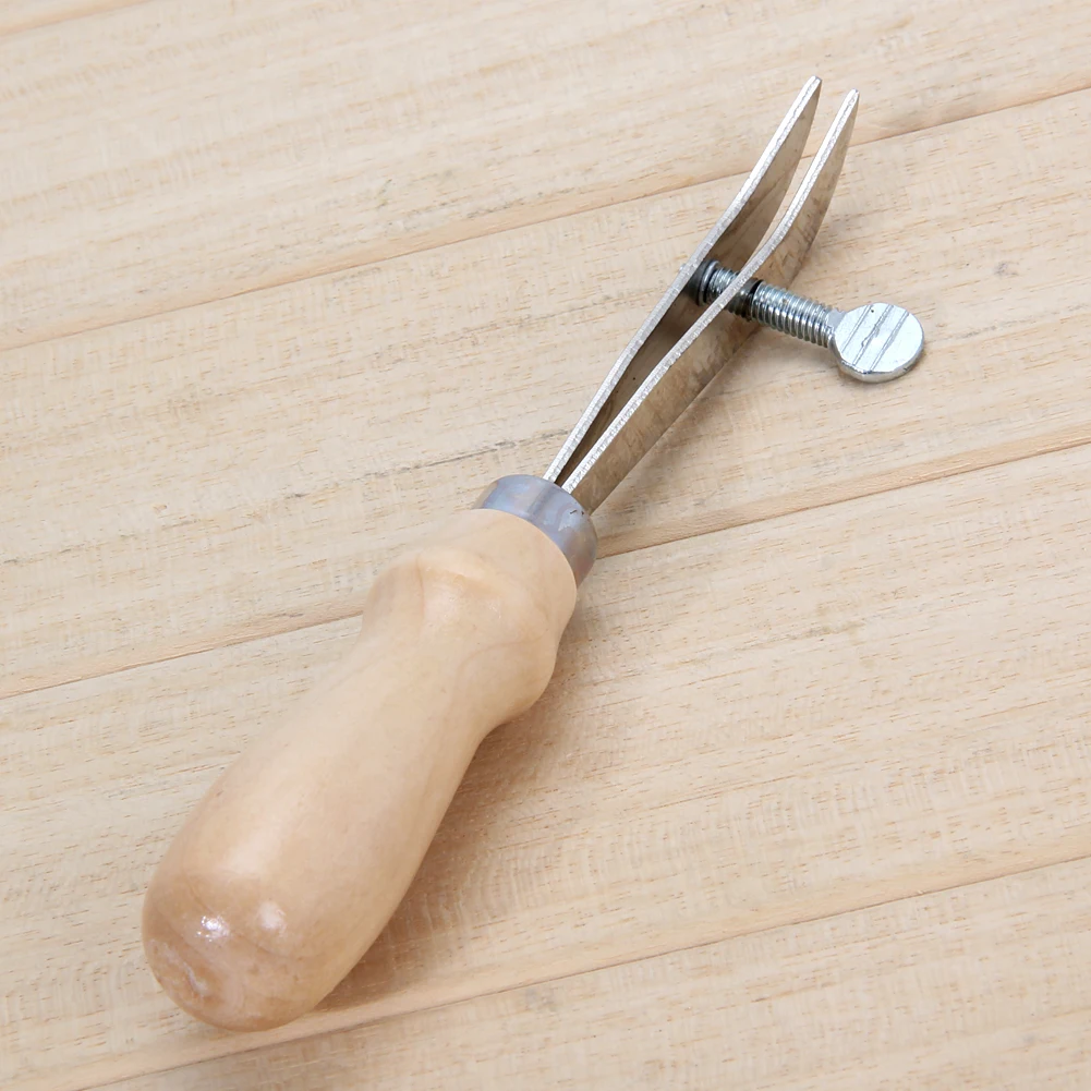 1 шт. ручной работы из нержавеющей стали кожаные инструменты Регулируемые