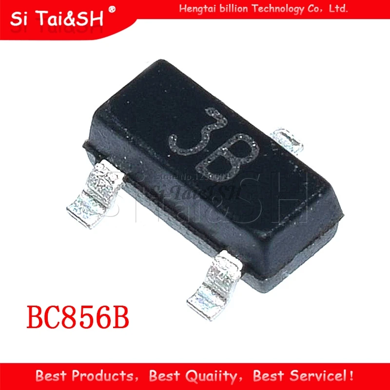 100 шт. BC856B SOT23 BC856 SOT SMD 23 3B новый транзистор|Транзисторы| |