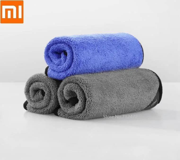 Полотенце из нановолокна Youpin утолщенное замшевое полотенце для мытья автомобиля