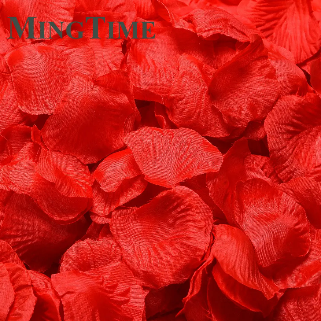 

100 шт. искусственных шелковых лепестков роз MINGTIME