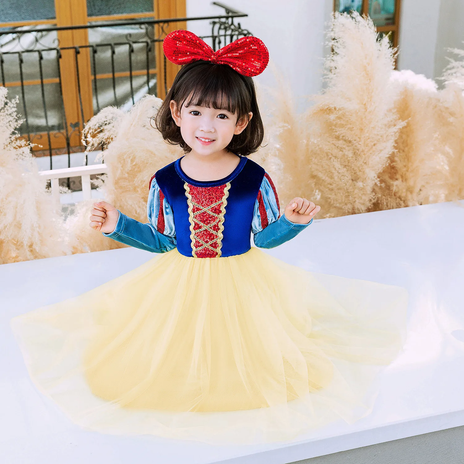 Красивое платье для девочек бальное Детский костюм на день рождения Косплей