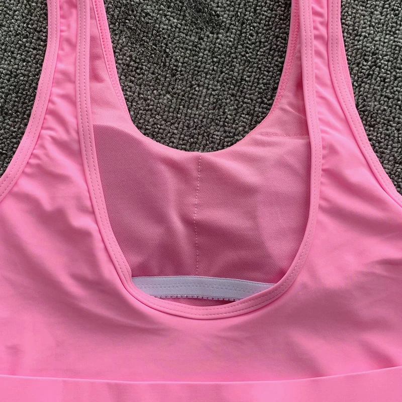 

QINJOYER Sexy Backless Swimsuit One Piece Bathing Suits Women Hot Pink Swimsuit Bandage Swimwear 2021 Women Monokini BodySuit