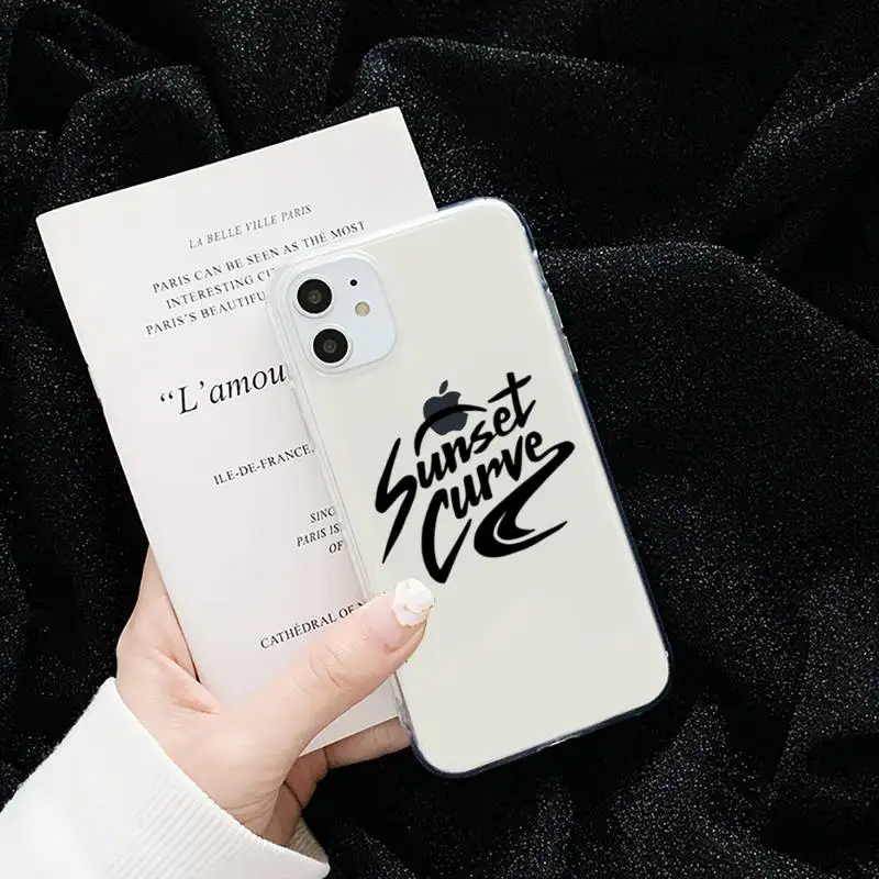 

Julie and the Phantoms Sunset Phone Case Transparent for iPhone 6 7 8 11 12 s mini pro X XS XR MAX Plus cover shell accessorie