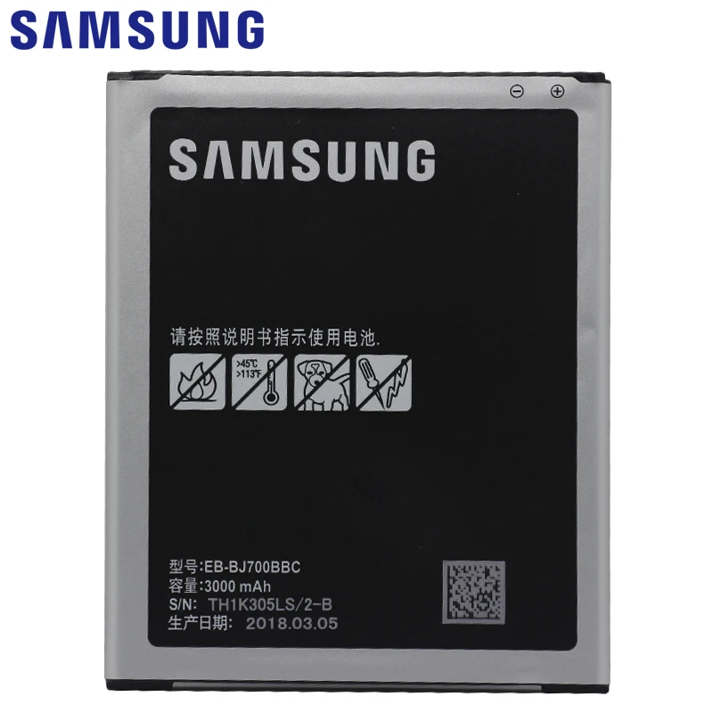Samsung телефон Батарея EB-BJ700BBC 3000 мА-ч для samsung Galaxy J7 J700 J700F J700M J700H J700T J700P On7 G6000 батареи