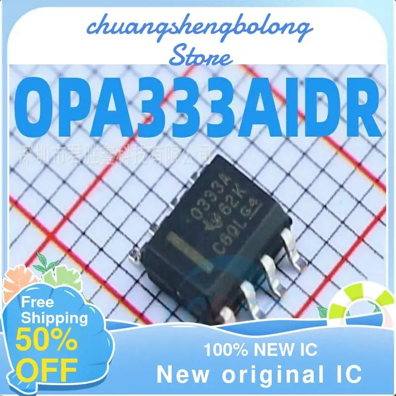 

OPA333A OPA333AID OPA333AIDR SOP8, 10-200 шт., бескорпусный усилитель для дрифта, прецизионный операционный усилитель IC