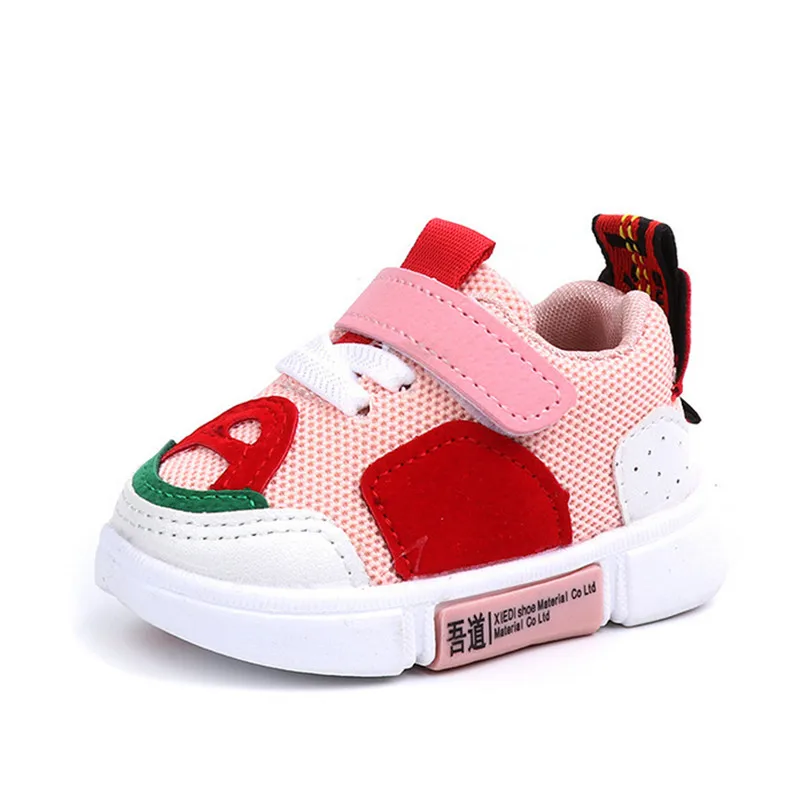 Новинка 2019 года спортивная детская обувь мягкие Нескользящие Детские кроссовки