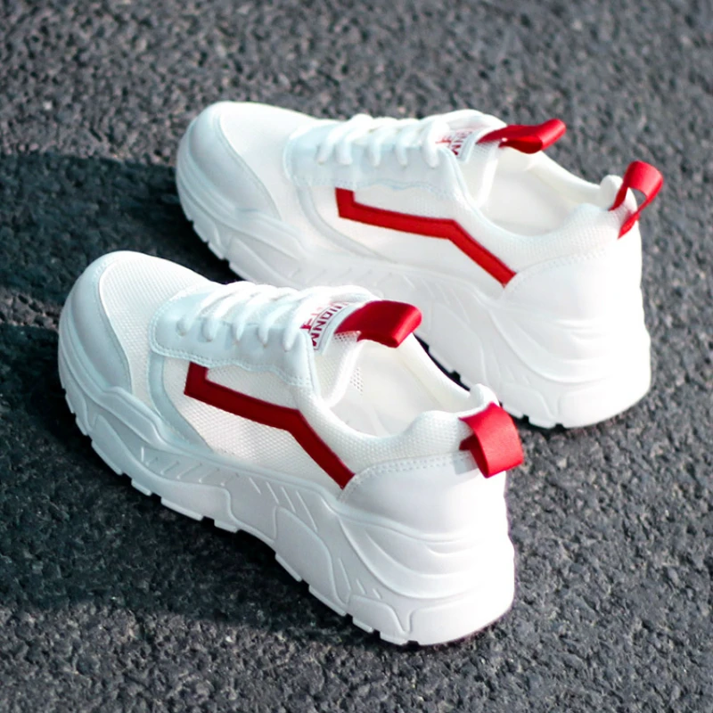 Женская обувь для бега лето 2019 модный светильник на шнуровке дышащие Прогулочные