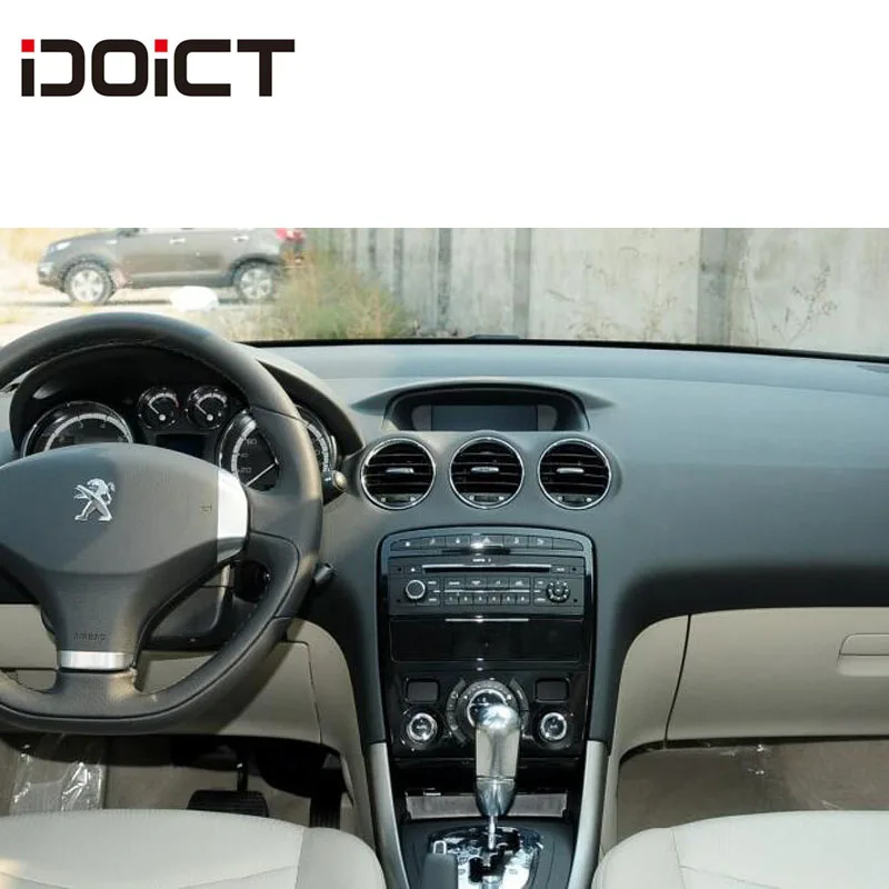 Автомобильный DVD плеер IDOICT Android 9 1 GPS навигатор для Peugeot 408 308 308SW RCZ аудио Радио