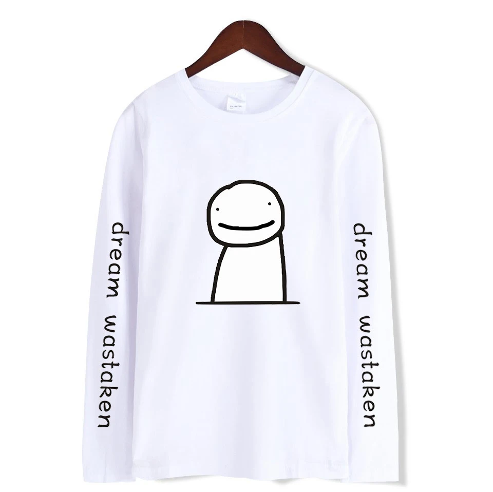 

Dreamwastaken T-Shirt Crew Neck Shirt Long Sleeve T-Shirt Unisex Harajuku Streetshirt Spring 2021 New