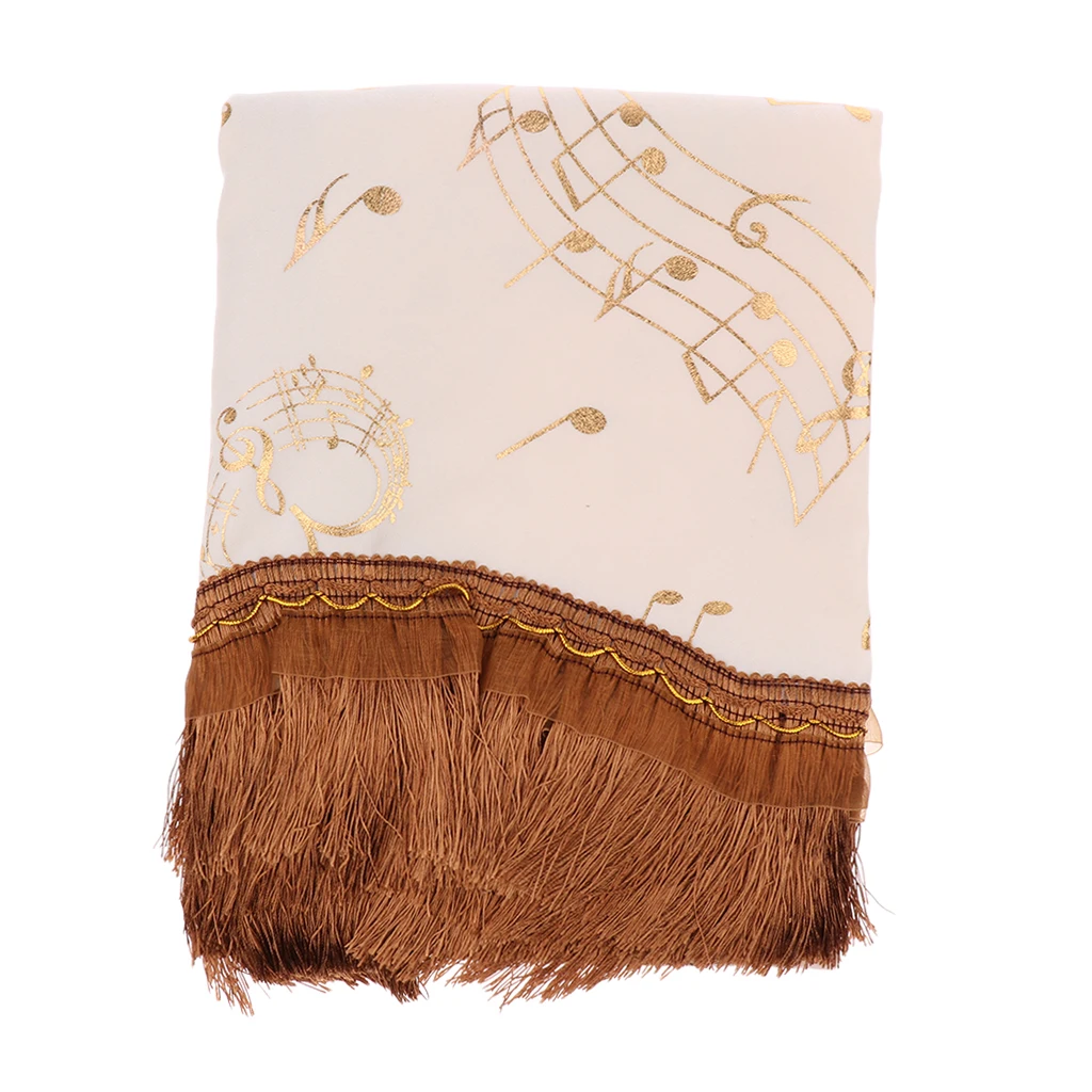 

Upright Piano Dusting Cover Towel - Tassel - 151x 35x 120cm /59.45x 13.78x 47.24