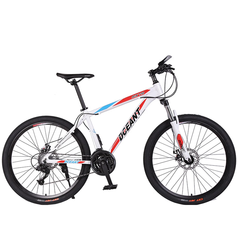

Mountain Bike 24 i/26 Inch 21 Speed Lightweight Aluminum Alloy Double Disc Brake Variable Speed Bicycle