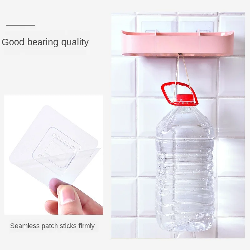 12 шт. бесшовная наклейка с крючком без винтов установка отверстий U-образная