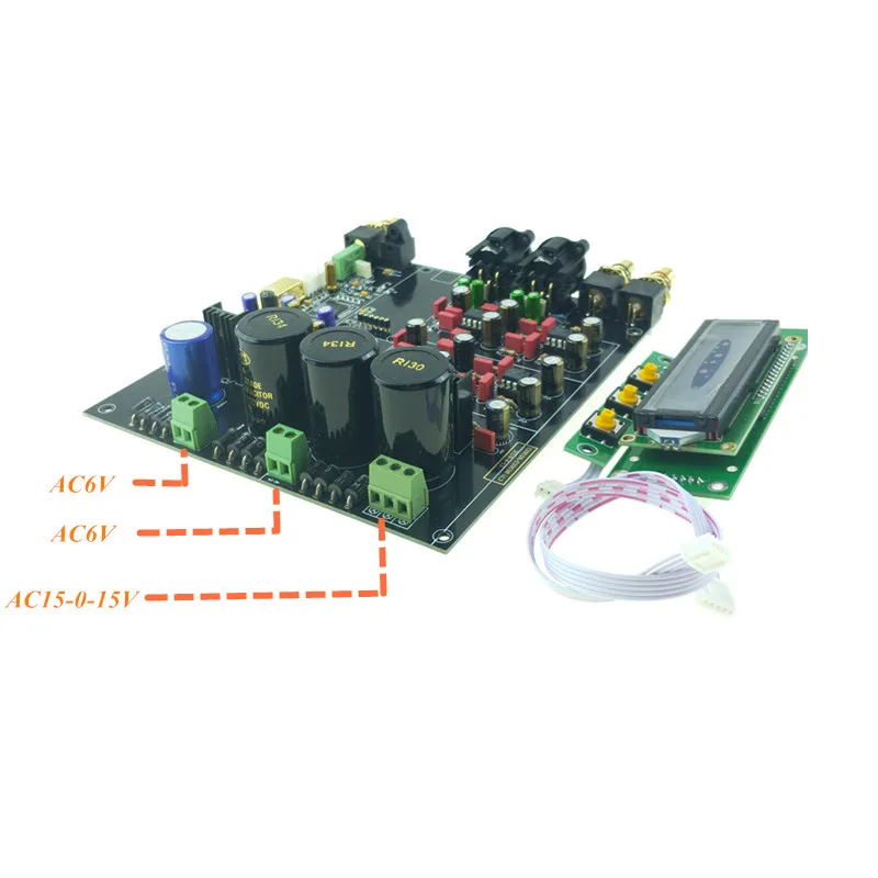 Новинка ES9038 ES9038PRO HIFI аудио DAC декодер сборная плата + пульт дистанционного