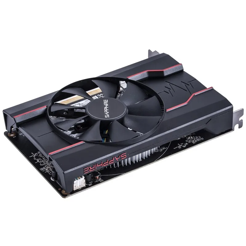 Игровая Видеокарта Sapphire RX550 4G GDDR5 128 бит для ПК дискретная видеокарта DVI HDMI DP с