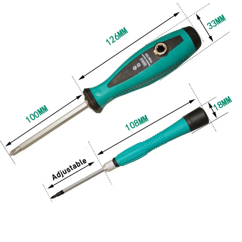 

10Pcs Precision Magnetic Screwdriver Set Phillips Slotted Star Bits Repair Tool Wholesale&DropShip