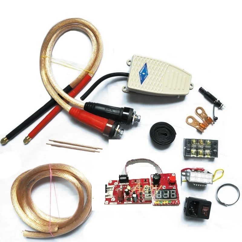 40А двойной импульсный точечный сварочный агрегат комплект для сборки DIY точечная