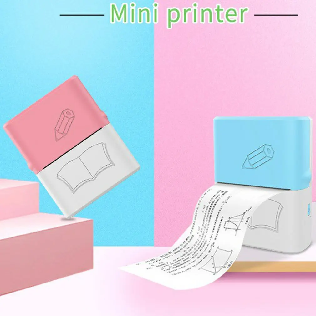 Мини принтер X3 карманный плохой сортировка копия штрих кода Фотопечать товары