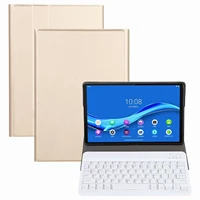 for lenovo tab m10 plus 10 3 x606fx606x tablet case with wireless keyboard german version anti fall leather protective cover