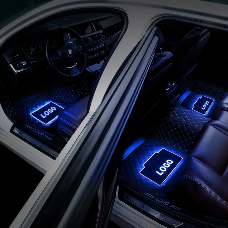 AOONUAUTO акриловые светодиодные автомобильные коврики для Mercedes Benz CLK
