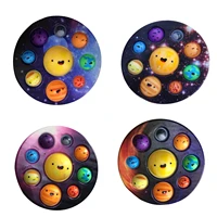 new planet simple dimple spinner push bubble fidget toys anti stress toy sensory toy stress relief toys for kids and adults
