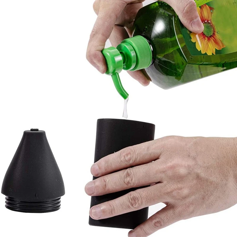 

SHGO HOT-Soap Dispenser for Bathroom & Kitchen,Easy Squeeze Lotion,Essential Oil,Hand Sanitizer,Dishwashing Liquid Dispenser