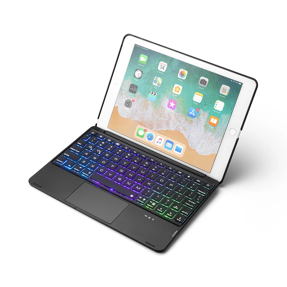 Портативные умные чехлы с клавиатурой Bluetooth для Apple iPad Air Pro 9 7 дюйма чехол планшета