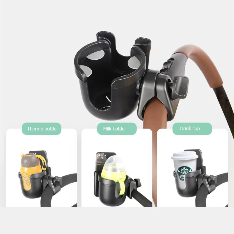 

Baby Stroller Accessories Cup Holder Kids Tricycle Bicycle Cart Bottle Rack Milk Water Pushchair Carriage Buggy