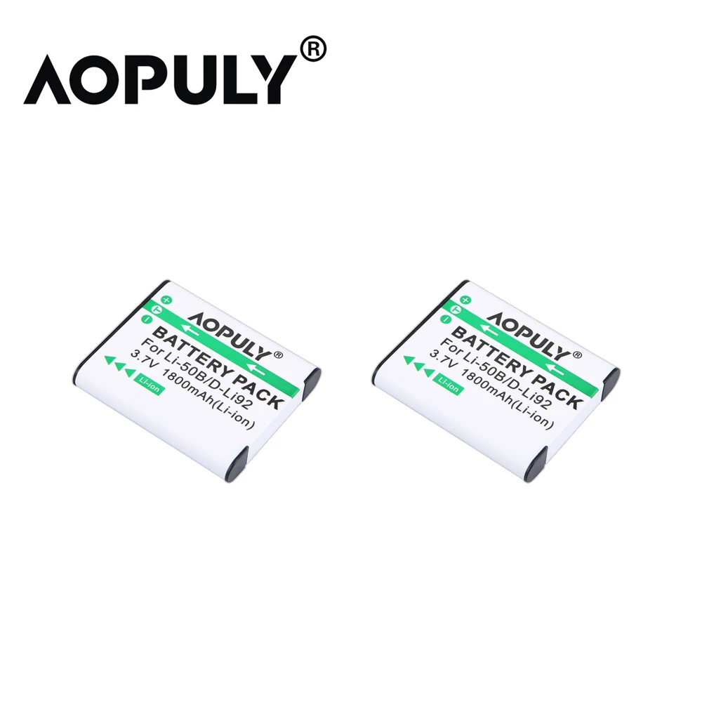 Аккумулятор для фотоаппарата Olympus MJU Stylus 1800 1010 1030SW 1020 SH21SH25 SP720UZ 5x9000 мАч |