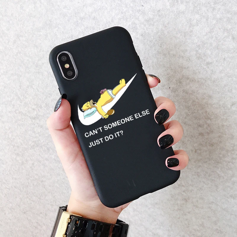 Чехол для телефона с изображением Симпсонов samsung Galaxy Note 10 9 8 Plus матовый