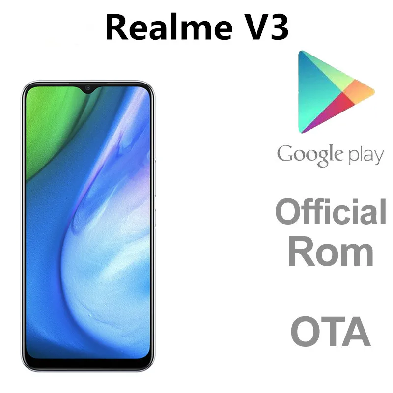 DHL смартфон Realme V3 5G 4 камеры 13 МП экран 6 5 дюйма HD 8 ГБ ОЗУ 128 Гб ПЗУ Mediatek 720 5000 мАч 18 Вт