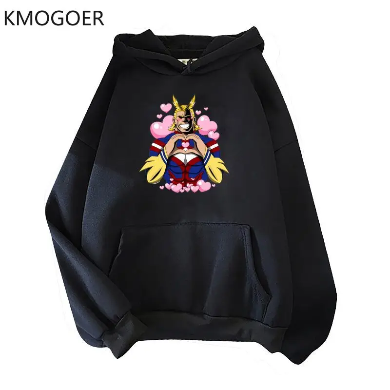 Толстовка с капюшоном My Hero академия Осенний теплый топ длинными рукавами лидер