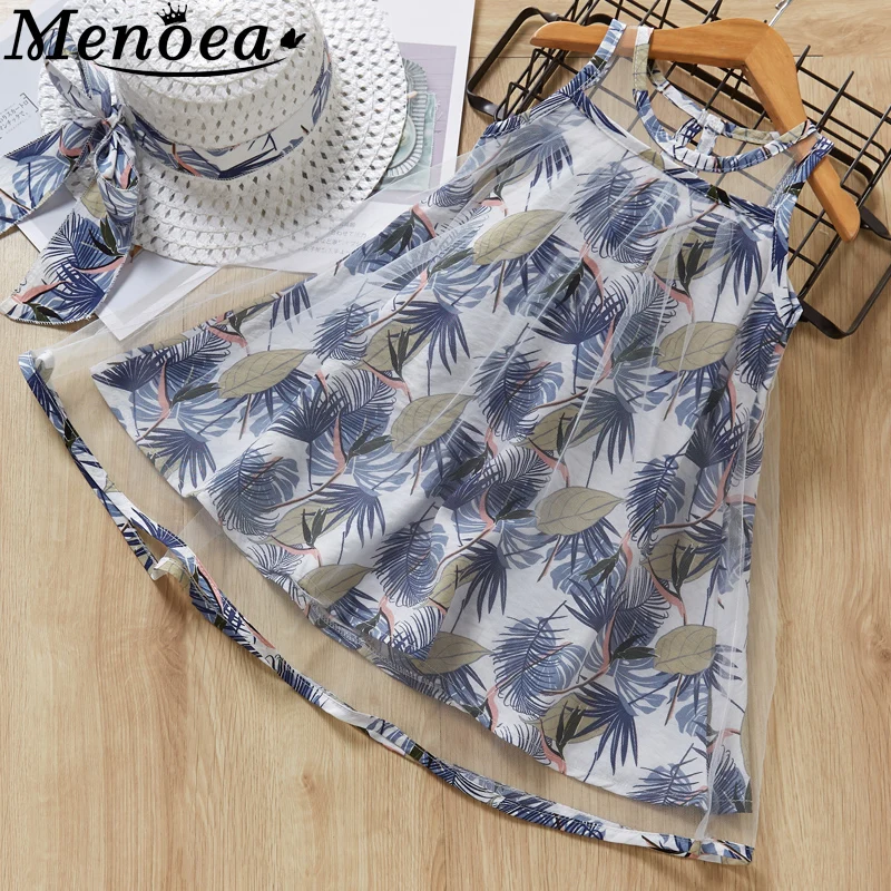 Menoea детская одежда Европейский и американский стиль Брендовое платье для