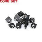 Горячий 10 шт. 5-контактный 3,5 мм гнездовой аудио стерео разъем PJ-307 PJ307 3F07 аудио разъем