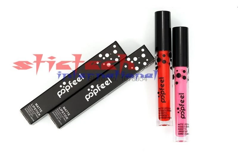 Dhl ИЛИ ems 200 шт сексуальный набор для губ водонепроницаемый пигмент красный блеск