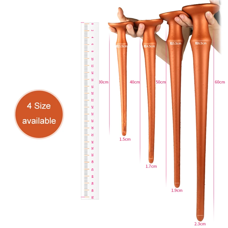 Long Butt Plug Anal Sex Toys for Woman Silicone Big Dildo aids Sexmachine Anus Massage Expander Products adults Ass | Красота и