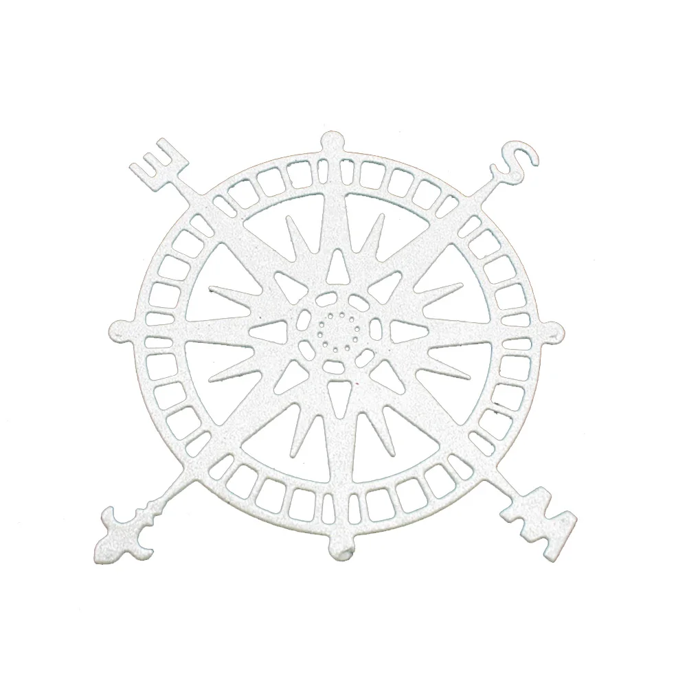 

Longan Craft DIY Compass Shaped Dies Cut Metal Template Die For Scrapbooking Stencils Handmade Album Cards Decoration