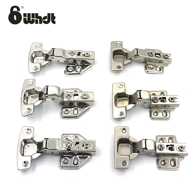 

WHDT Hydraulic Adjustable Kitchen Cabinet Hinge Stainless Steel Soft Close Cupboard Door Hinges Full/Half Overlay Embed