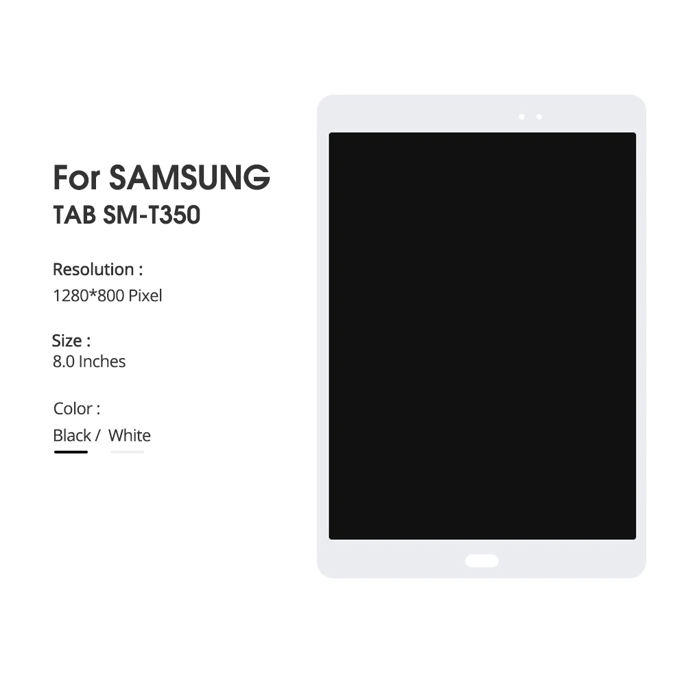 Tab LCD для Samsung Galaxy A SM T355 T350 дисплей сенсорный экран дигитайзер Запасные