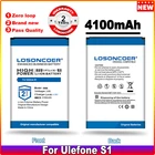 LOSONCOER 0 цикл 100% Новинка 4100 мАч 3068 батареи для Ulefone 3068 Аккумулятор для Ulefone S1 аккумулятор