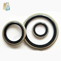 g18 g14 g38 g12 g34 bonded washer metal rubber oil drain plug gasket fit m6m8m10m12m14m16 combined washer sealing ring