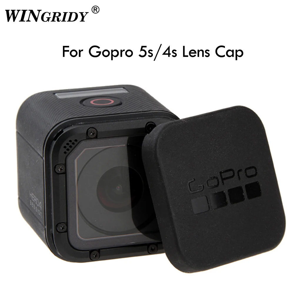 Водонепроницаемая Крышка для объектива Gopro Hero 5 4 Session защитный чехол с логотипом Go